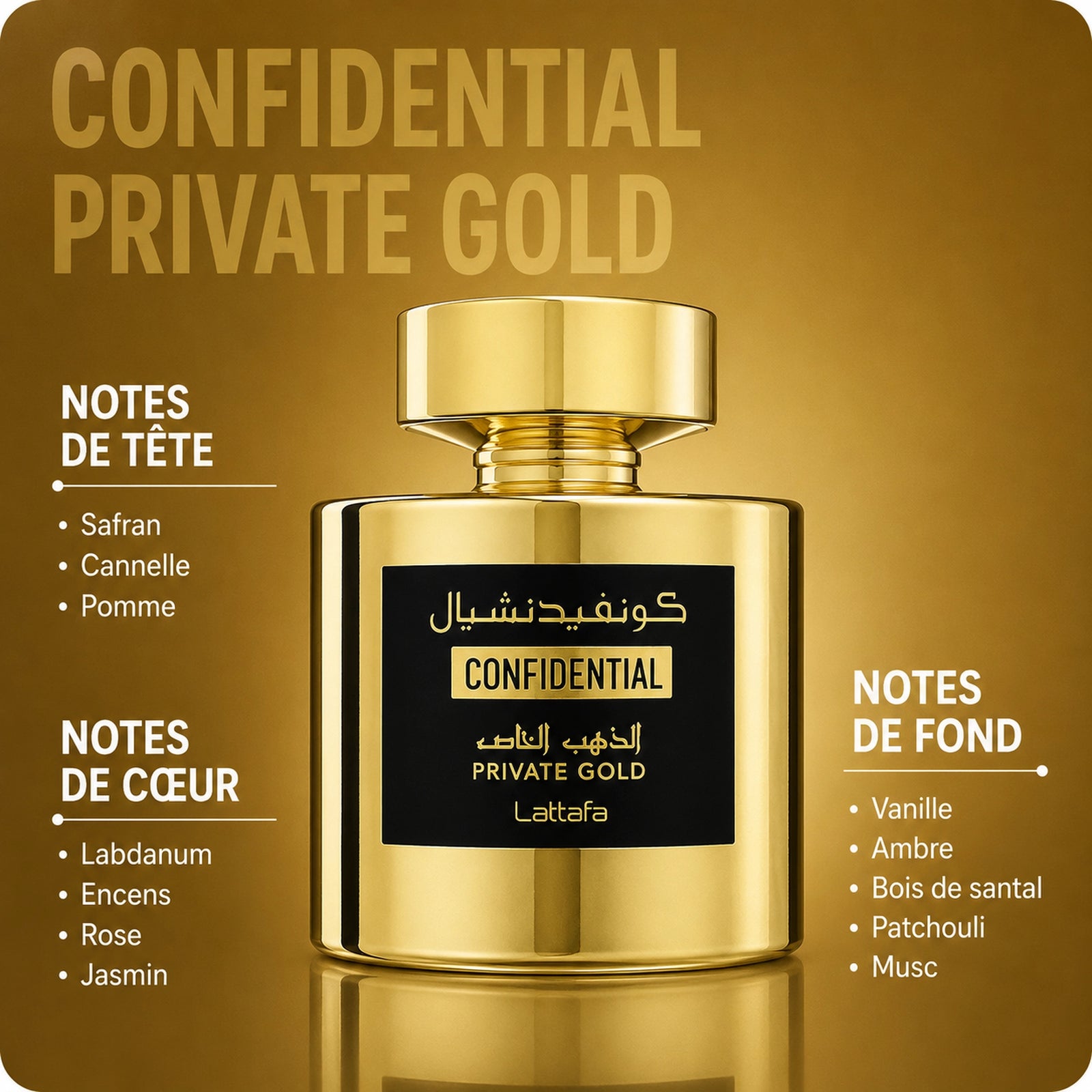 Lattafa - Confidential Private Gold