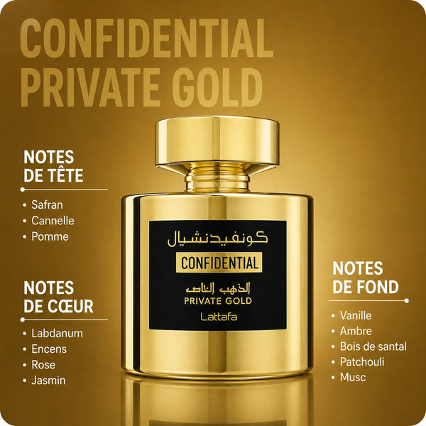Lattafa - Confidential Private Gold