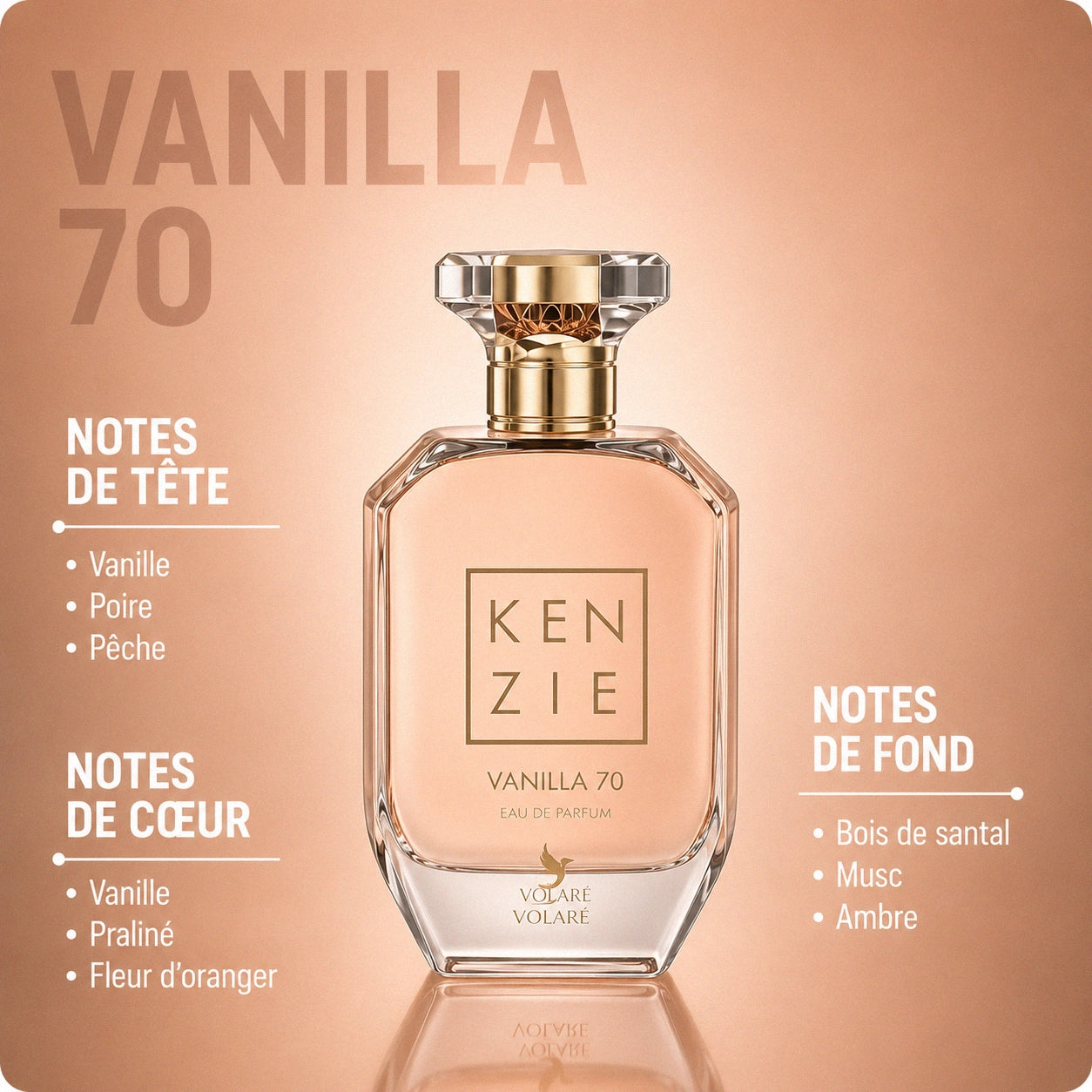 Kenzie Vanilla 70 - Eau de Parfum