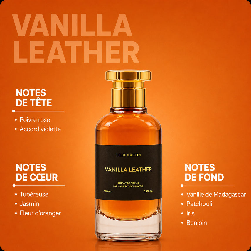 Vanilla Leather – Extrait de Parfum